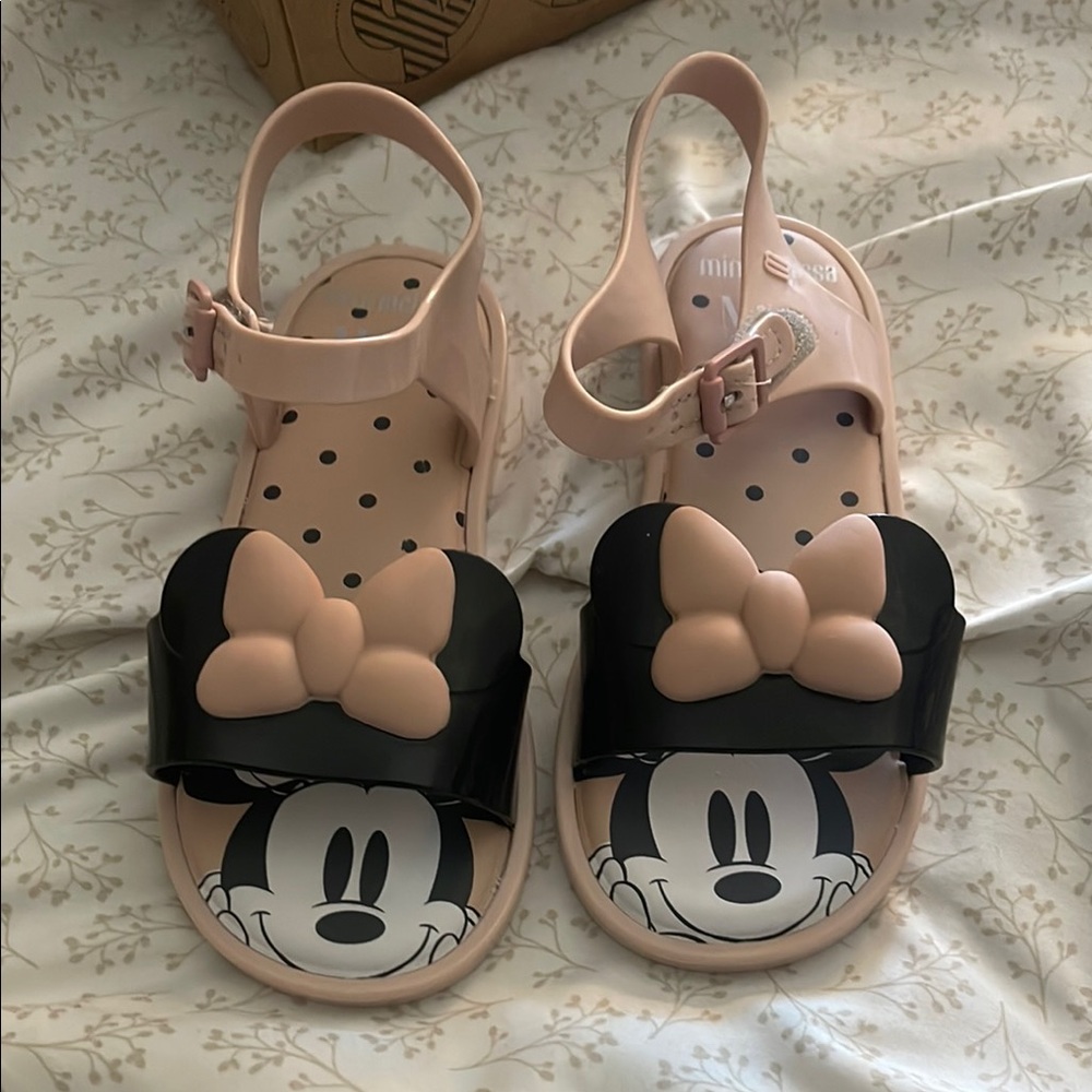 Disney Minnie Mouse Pink Kids Sandals